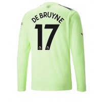 Manchester City Kevin De Bruyne #17 Fotballklær Tredjedrakt 2022-23 Langermet